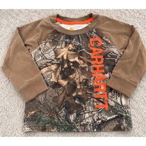 Baby Boys Carhartt Long Sleeve Size 12m Shirt